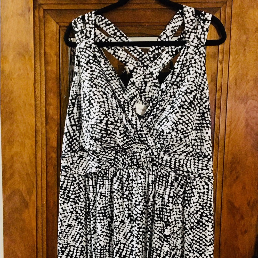 Soma cross back short dress siren skin mini black